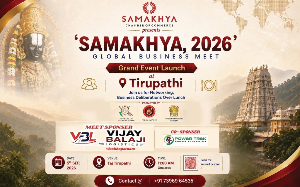 Grand Event Launch — Tirupathi poster
