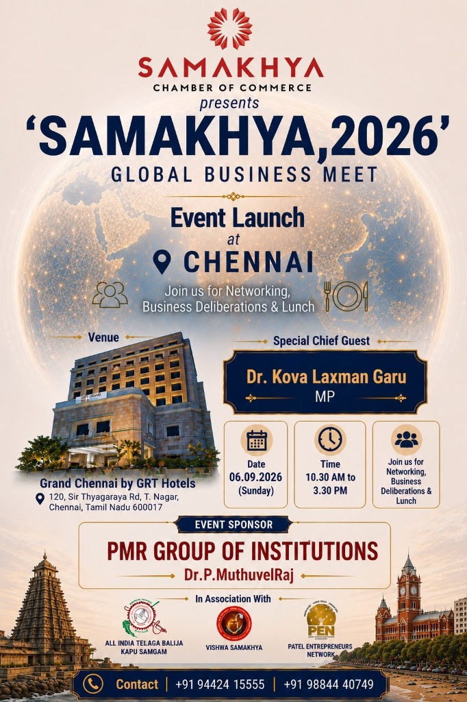 Grand Event Launch — Chennai poster